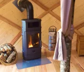 Aux insolites des feuillardiers - zomes - haute vienne - logement insolite - zome grand etang - interieur